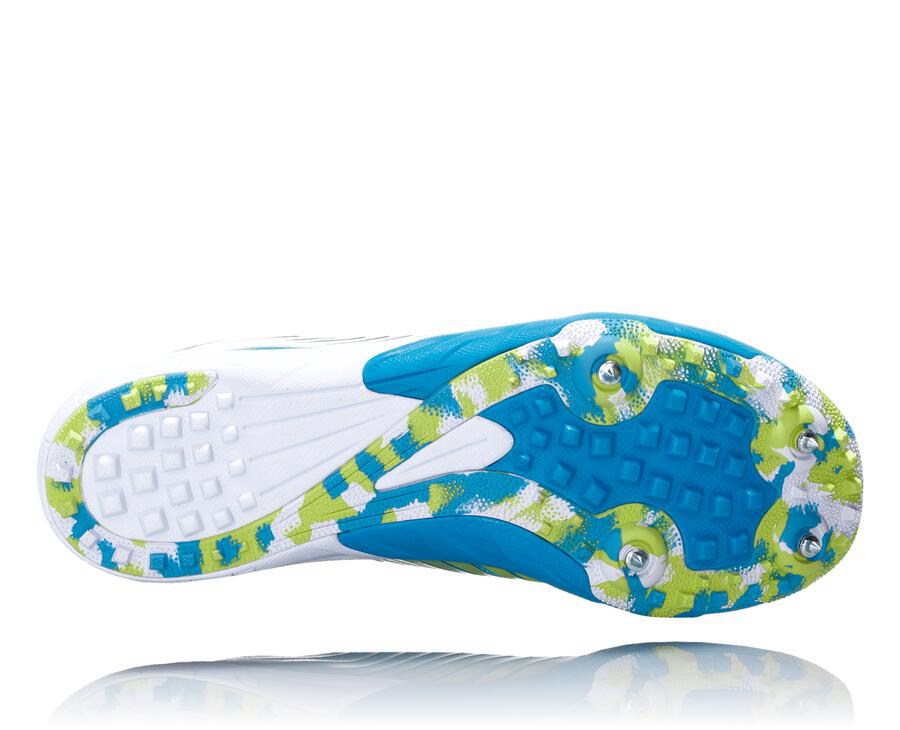 Spikes Atletismo Hoka One One Hombre Azules/Verdes - Evo Xc - KNWU14520